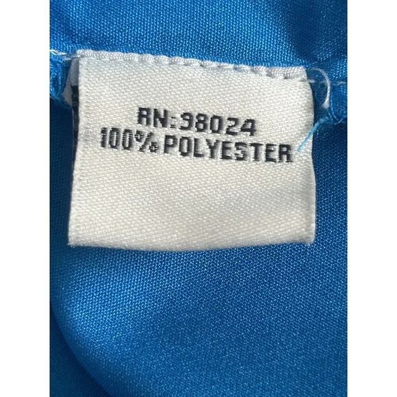 Jennifer and Grace Women's Sleeveless Button Blouse pockets  blue size 1X - Picture 12 of 12